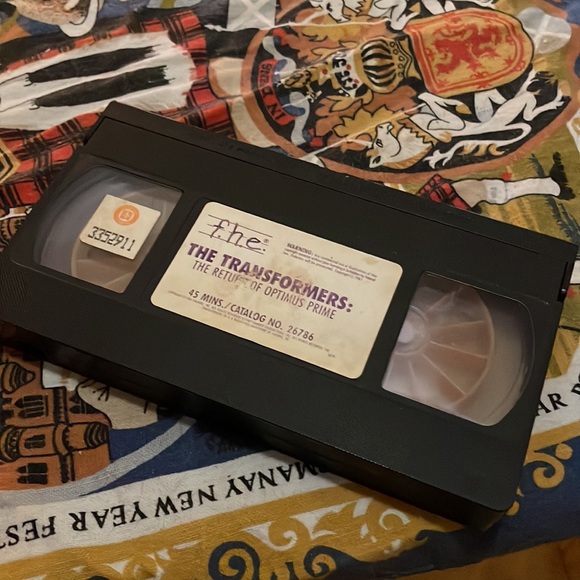 RARE ! Original vhs transformers - Picture 7 of 7